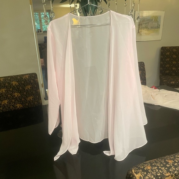 BNWT Stunning pink midi length tank dress attached jewelled belt matching jacket - Picture 10 of 10